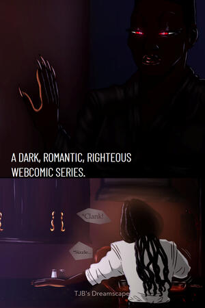 Rose approaches Alexandre after their confrontation with Lucius. "A dark, romantic, righteous webcomic series.