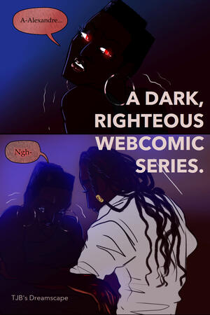 Rev. Alexandre comforts Rose after escaping the Port House club. "A dark, righteous, webcomic series.